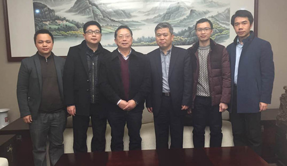 M.A.O.董事长毛厚德一行前往ONE游戏官网参观调查